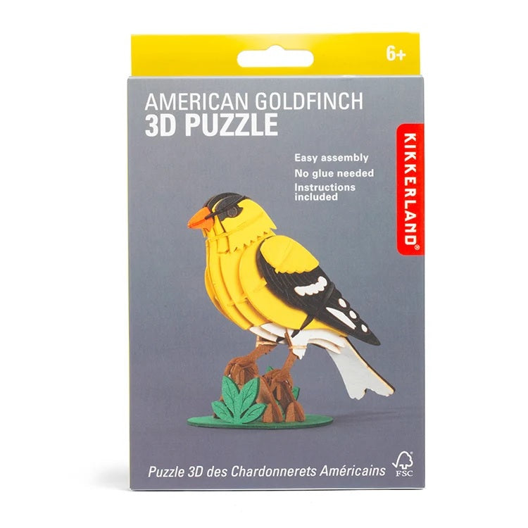 American Goldfinch 3D Puzzle