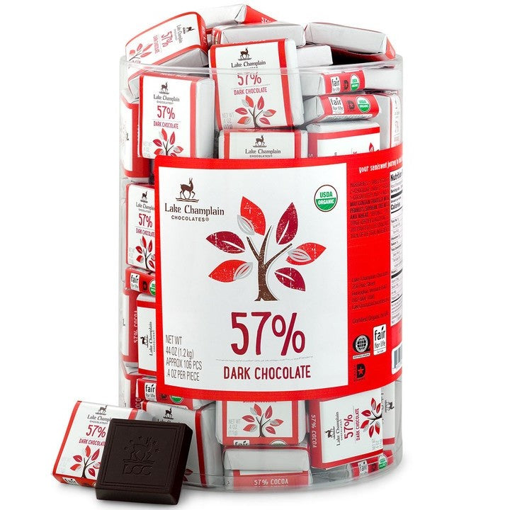 Small Chocolate Square: 57% Dark Chocolate