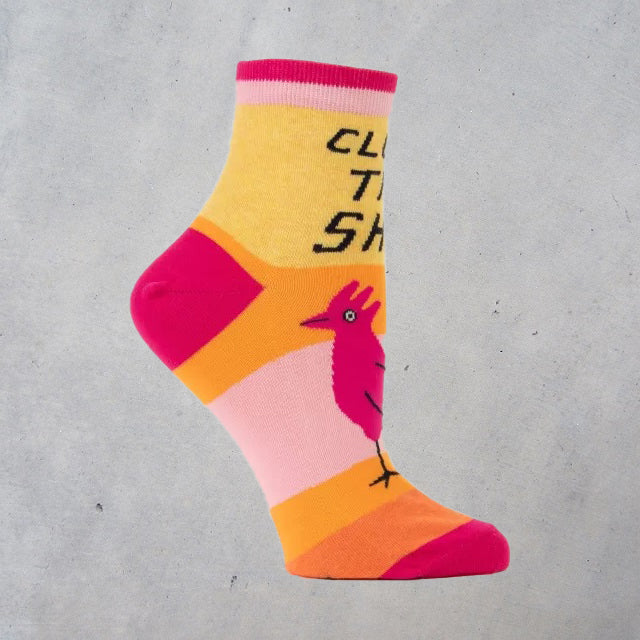 Women's Ankle Socks: Cluck This Shit