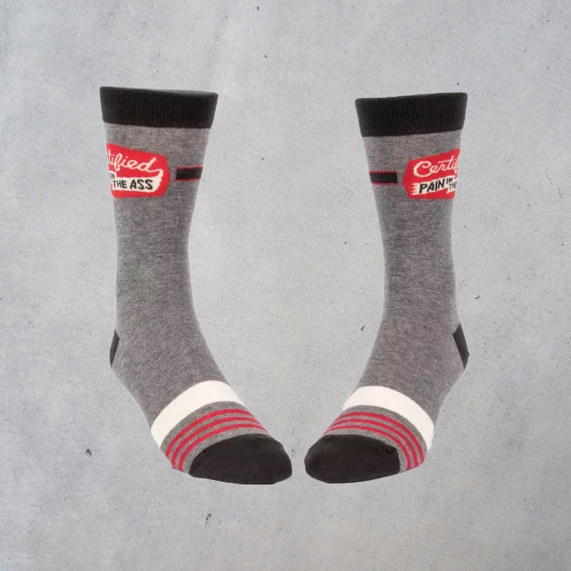 Men's Crew Socks: Certified Pain in the Ass
