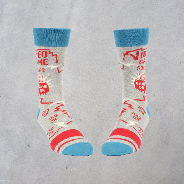 Men's Crew Socks: Video Game Socks