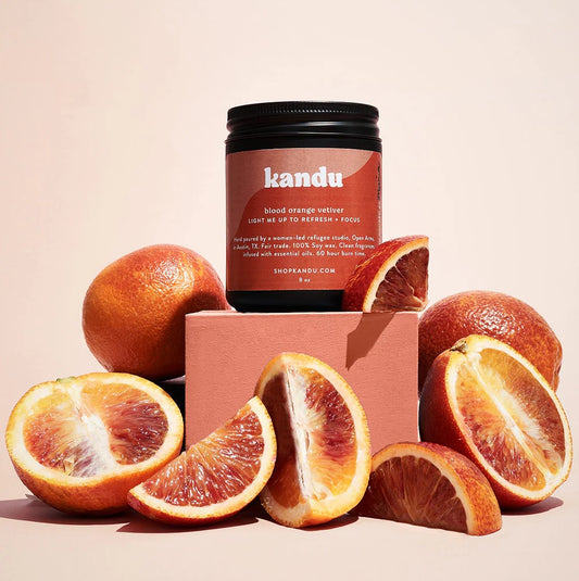Blood Orange Vetiver 8oz Candle