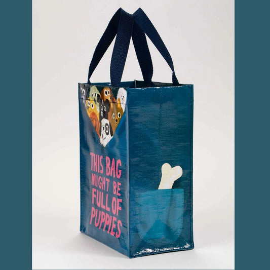 Handy Tote: Bag Full of Puppies