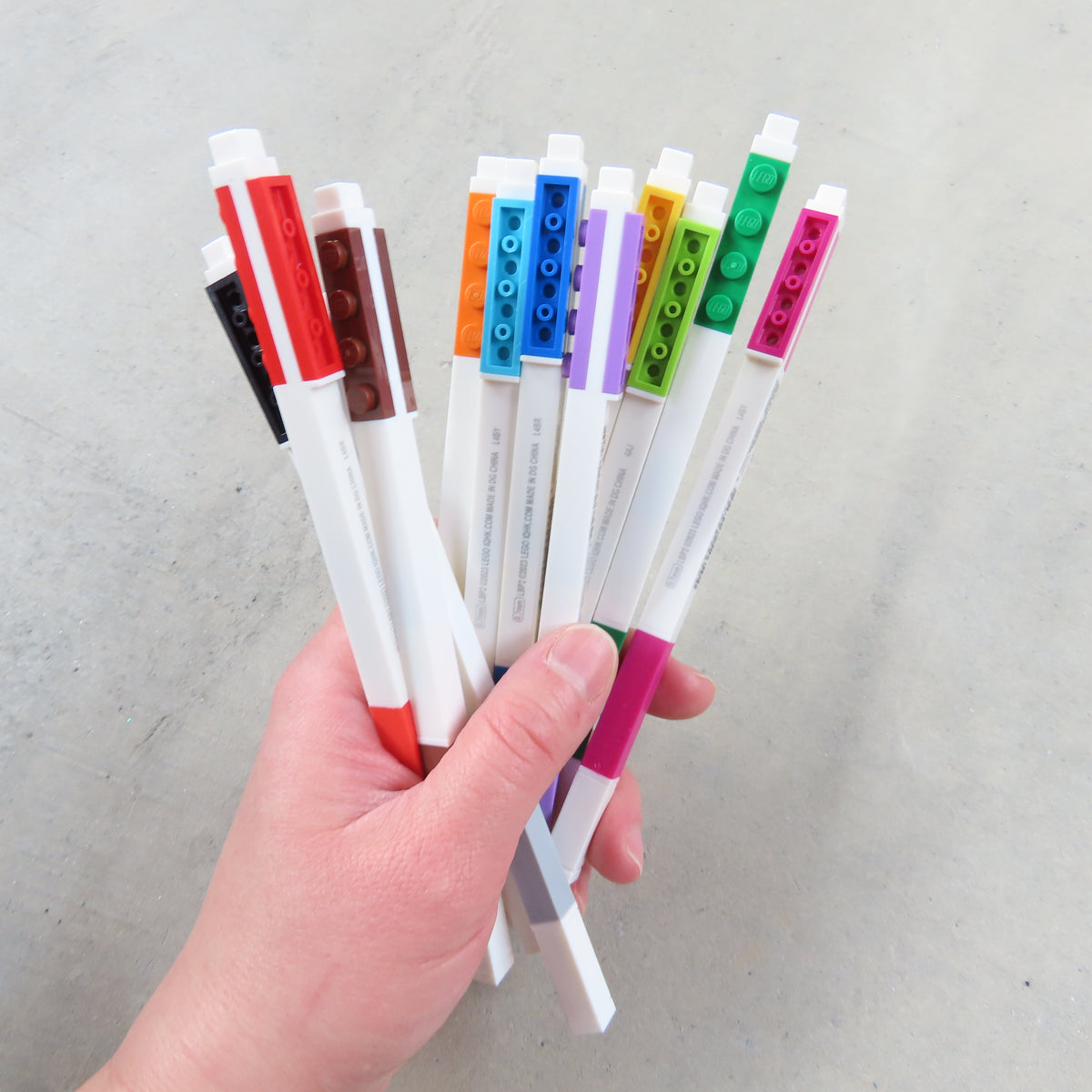 LEGO Iconic Gel Pen: Grey