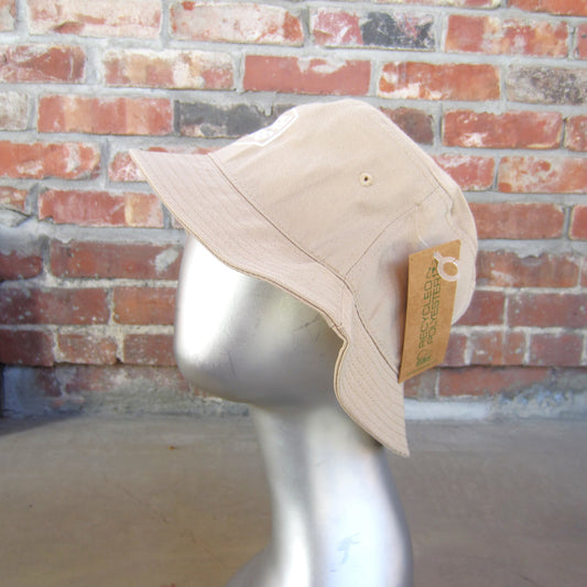 FreshGrass Hat: Beige Bucket Hat