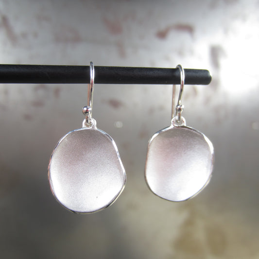 Small Wish Earrings in Sterling Silver