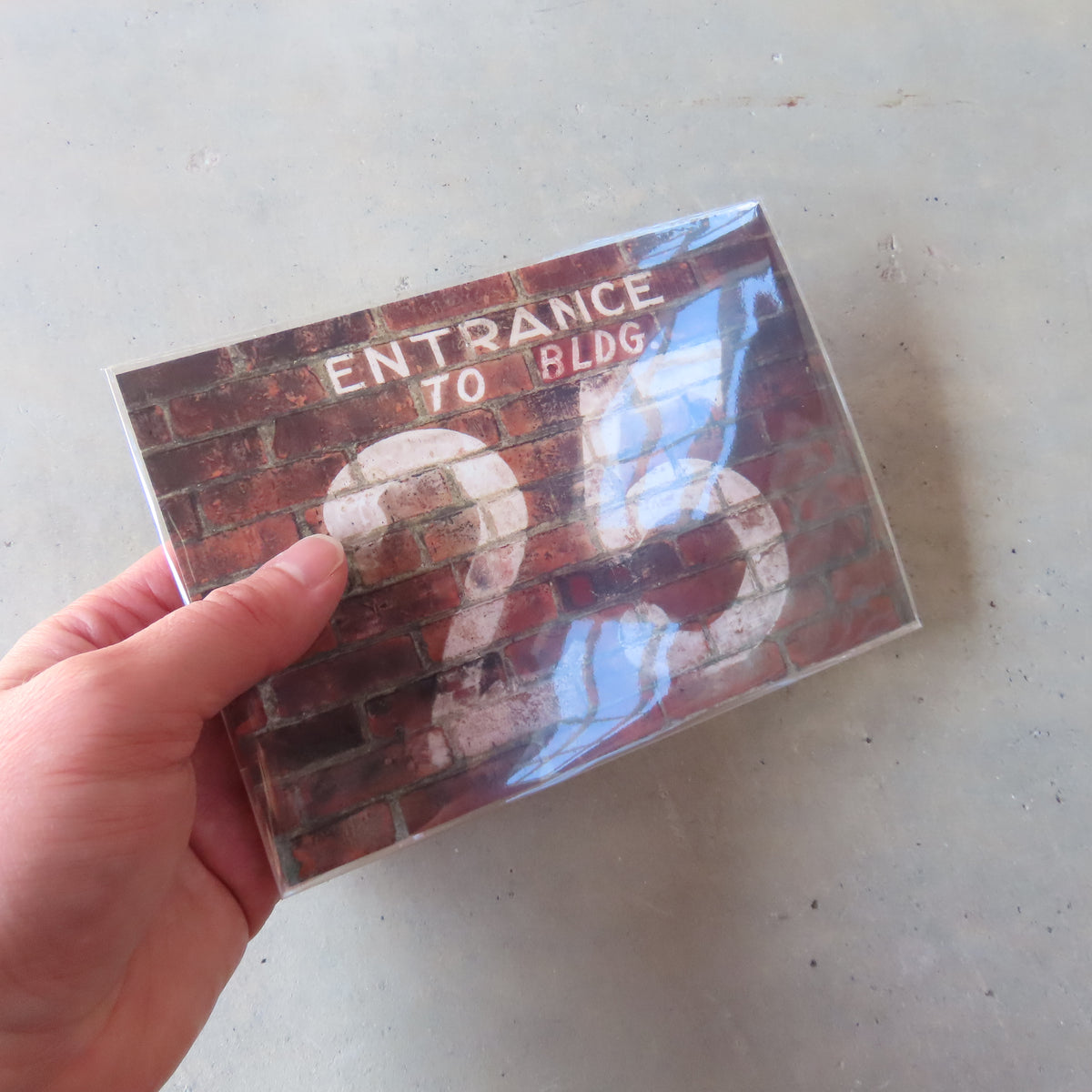 Vintage MASS MoCA Postcard: Building 25