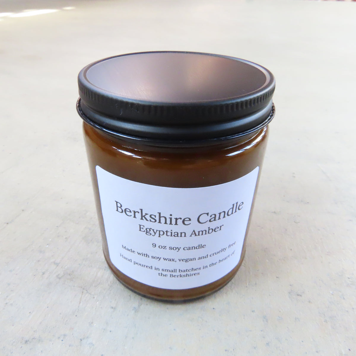 Natural Soy Candle: Egyptian Amber