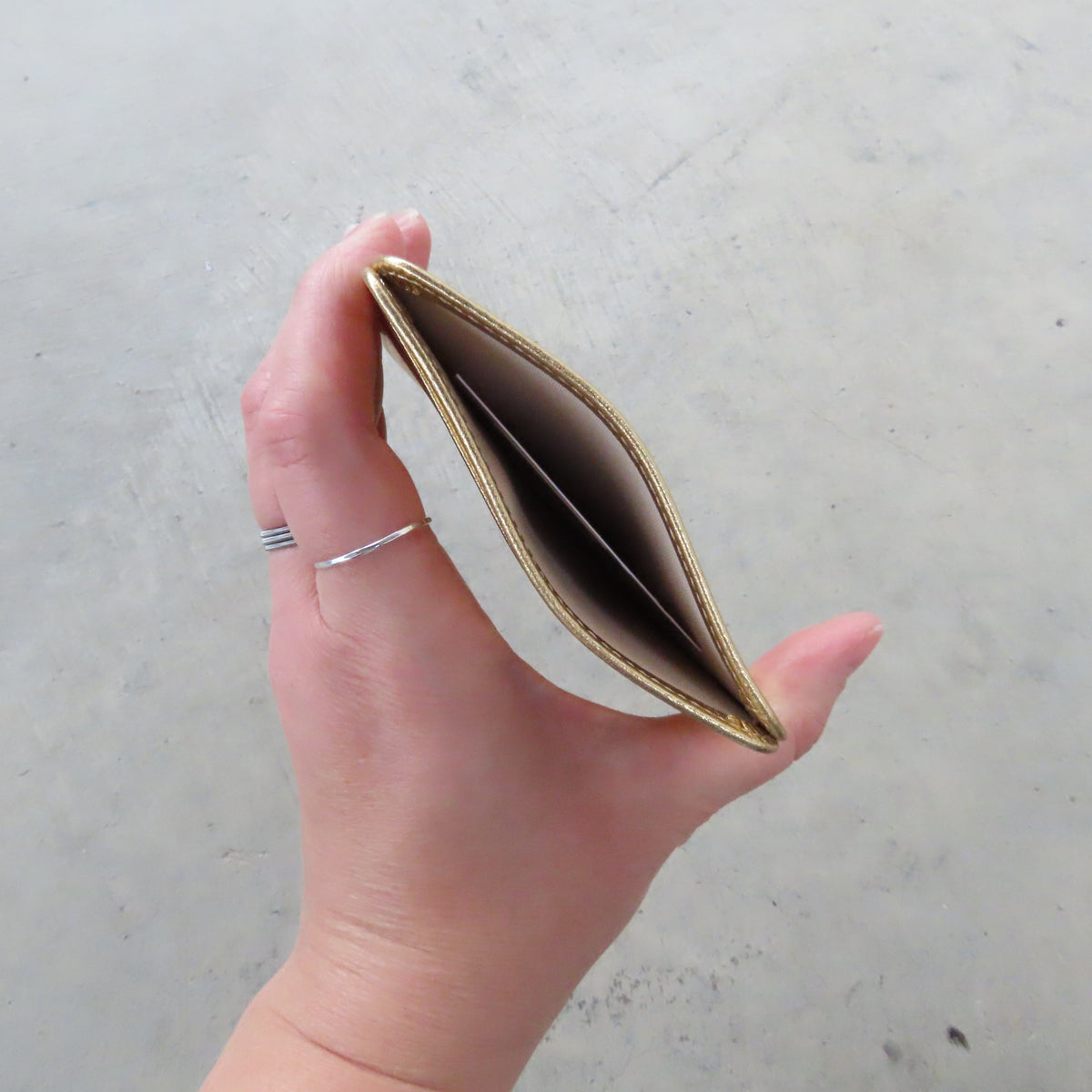 Andy Card Holder: Gold