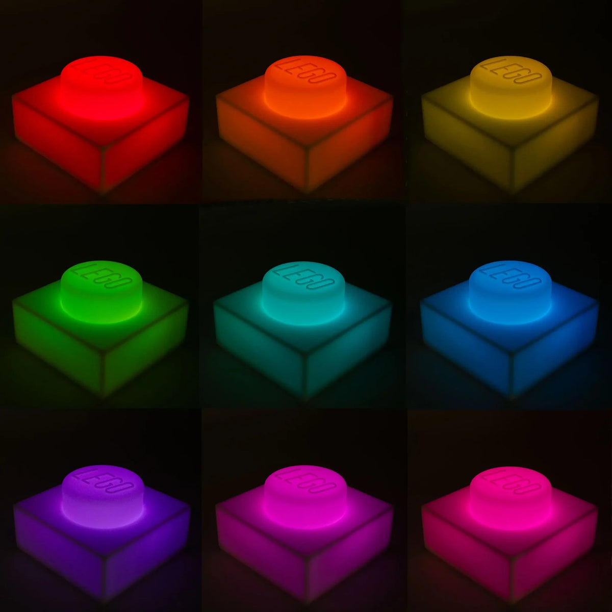 LEGO Iconic 1x1 Plate Silicone Night Light
