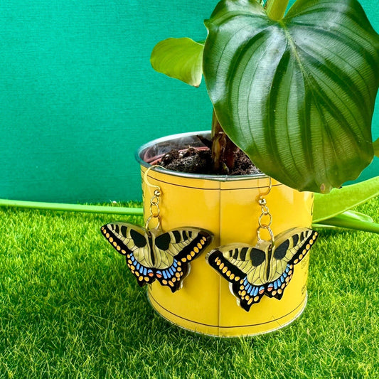 Swallowtail Butterfly Acrylic Earrings