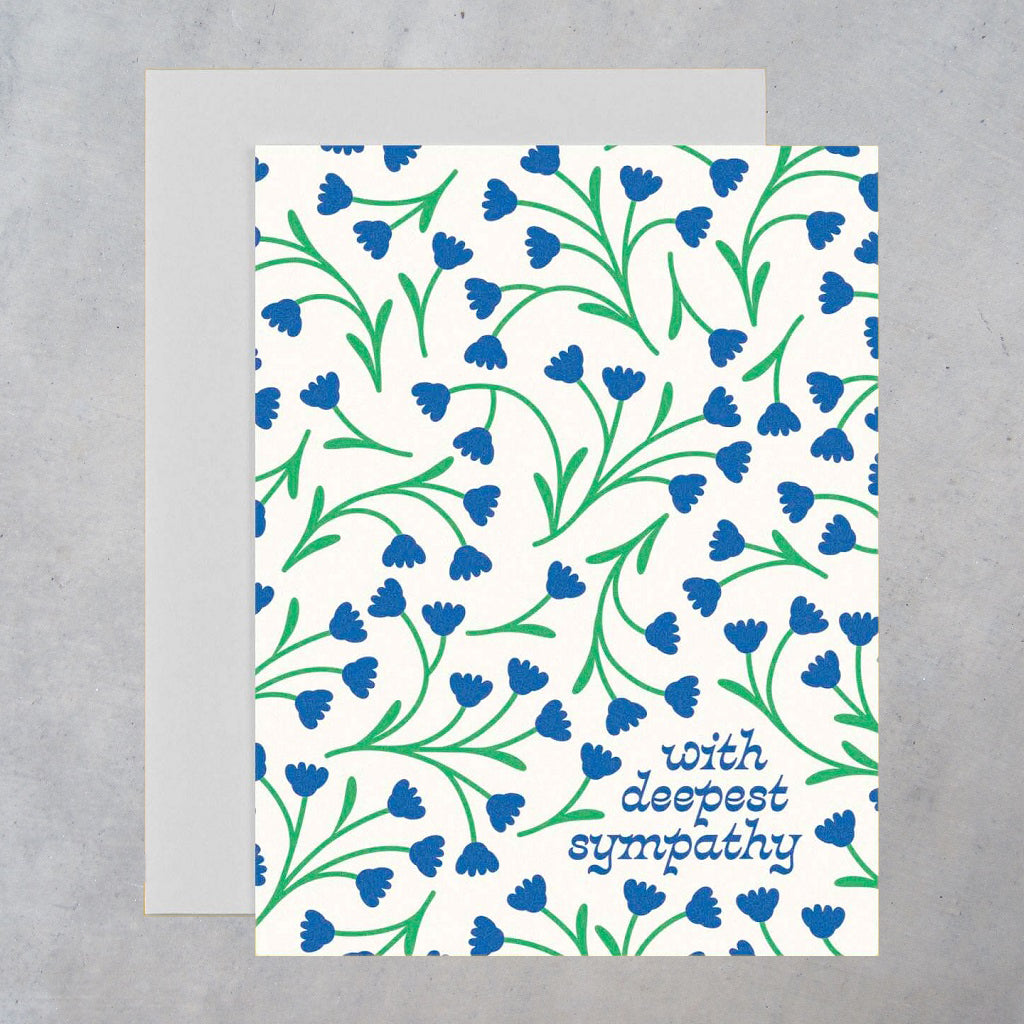 Greeting Card: Sympathy Vines