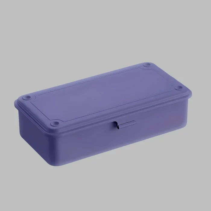 TOYO Steel Stackable Storage Box T-190: Lilac