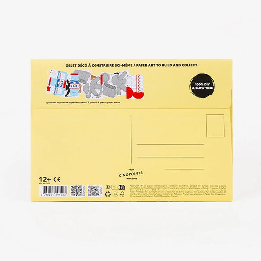 Café au Lait – 3D Paper Food Kit
