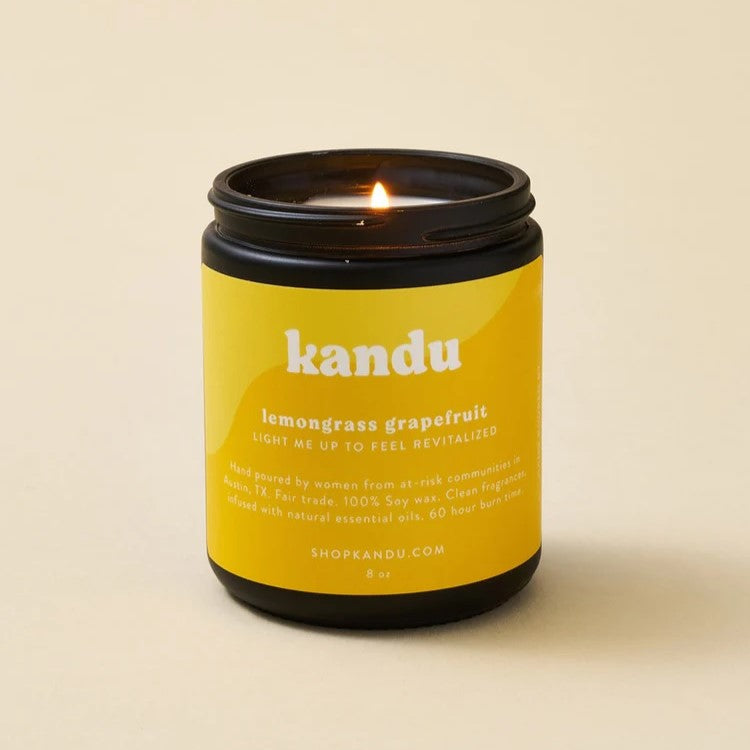Lemongrass Grapefruit 8oz Candle