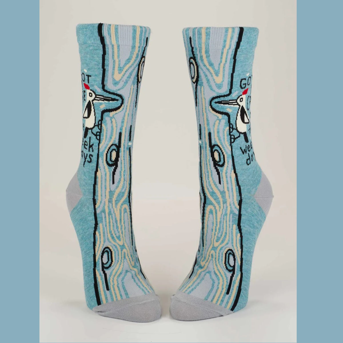 Women's Crew Socks: Got A Case Of The Weekdays