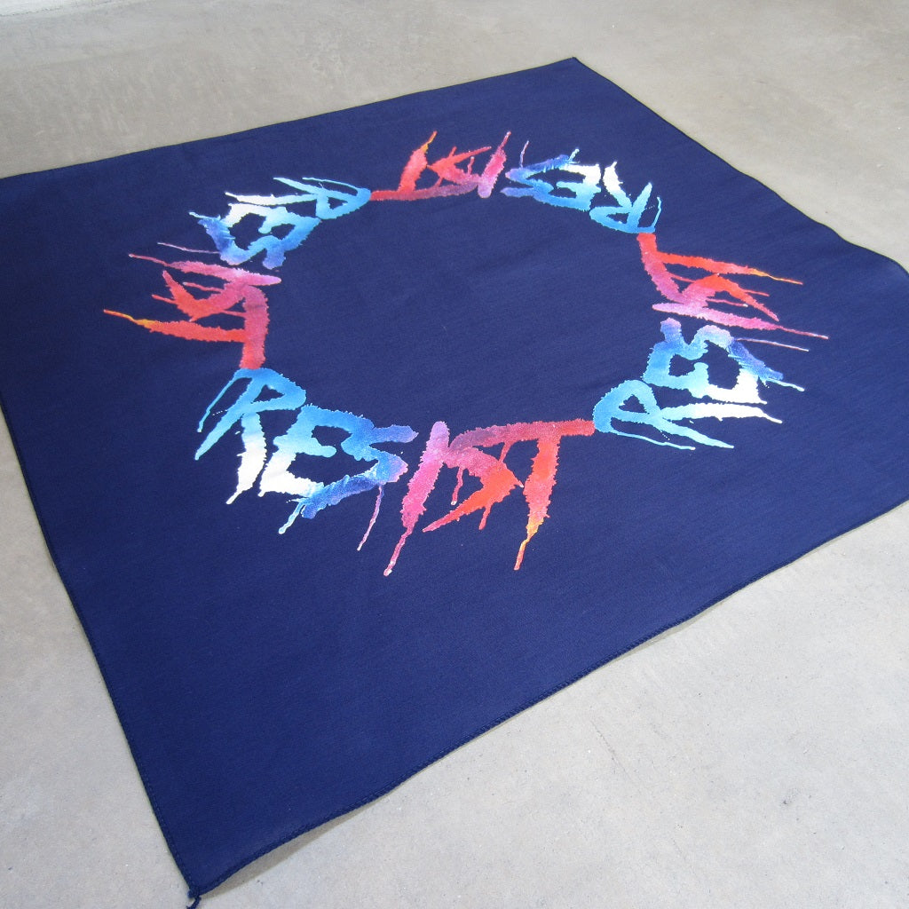 Marilyn Minter Bandana: Resist