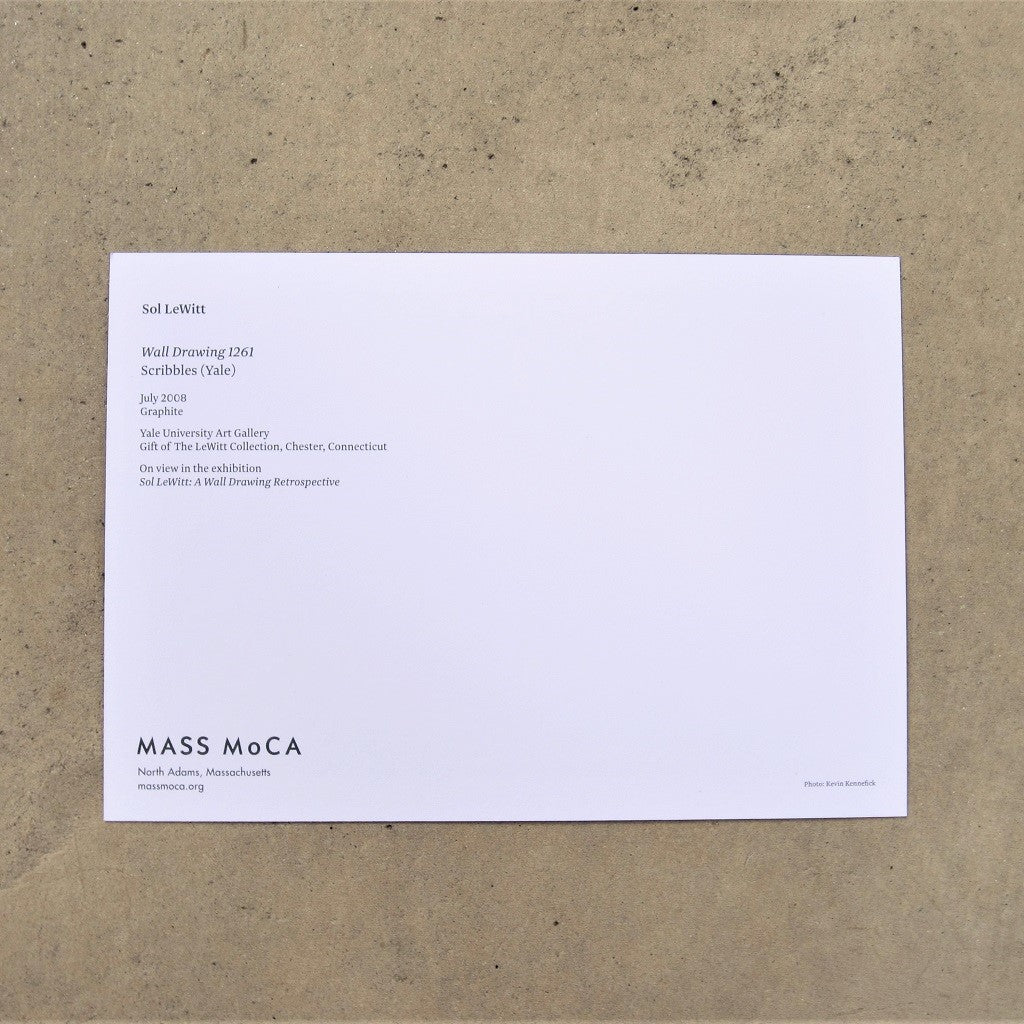 Postcard: Sol LeWitt Wall Drawing 1261