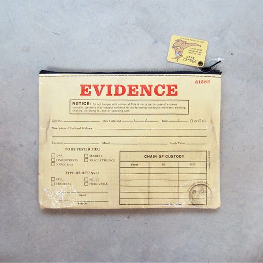 Zipper Pouch: Evidence