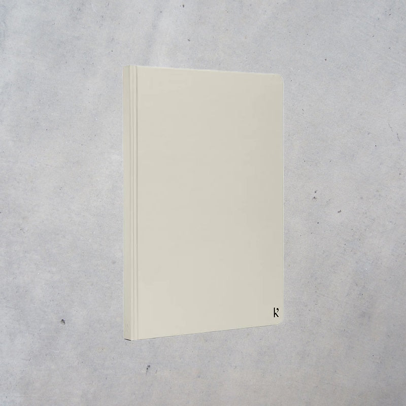 Stone Paper Notebook: A5 Blank Hardcover - Stone