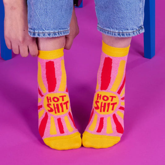 Women's Ankle Socks: Hot Shit