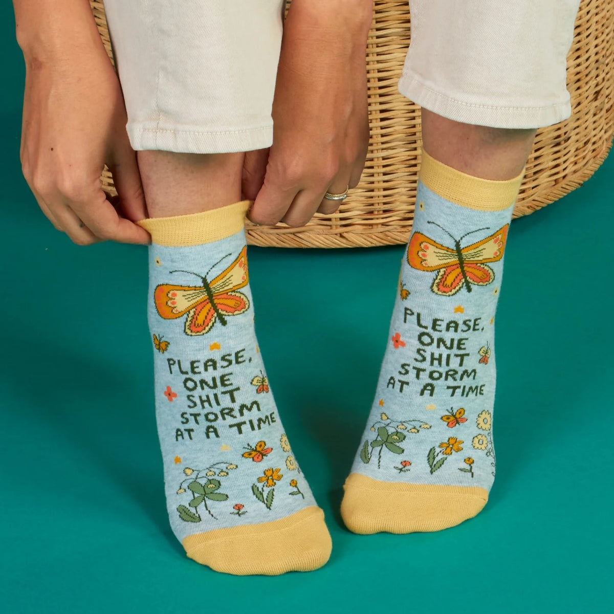 Women's Ankle Socks: Please, One Shitstorm At A Time