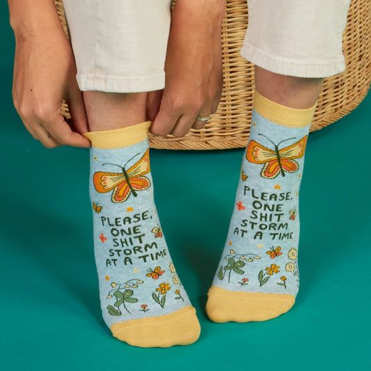 Women's Ankle Socks: Please, One Shitstorm At A Time