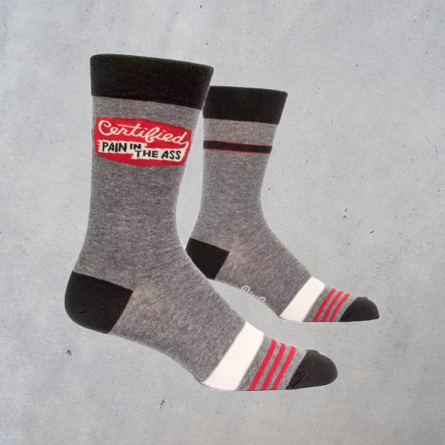 Men's Crew Socks: Certified Pain in the Ass