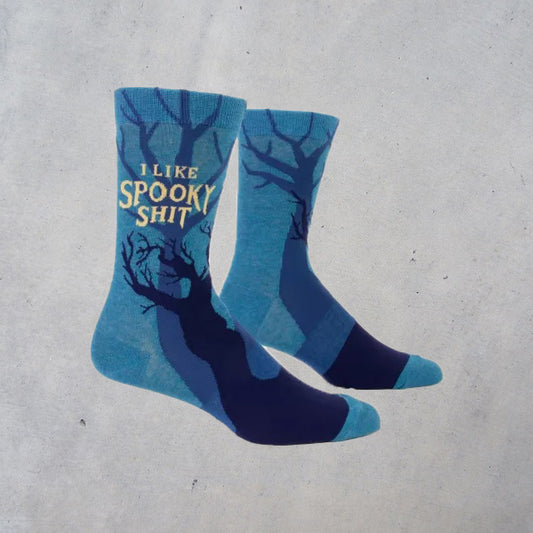 Men's Crew Socks: I Like Spooky Shit