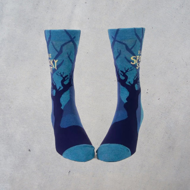 Men's Crew Socks: I Like Spooky Shit