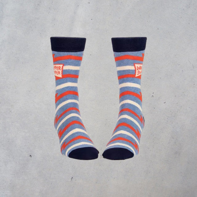Men's Crew Socks: Whippersnapper