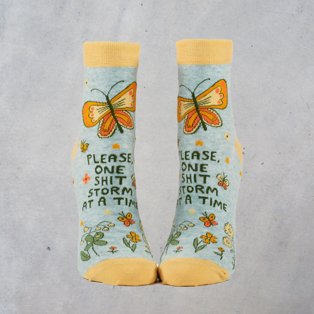 Women's Ankle Socks: Please, One Shitstorm At A Time