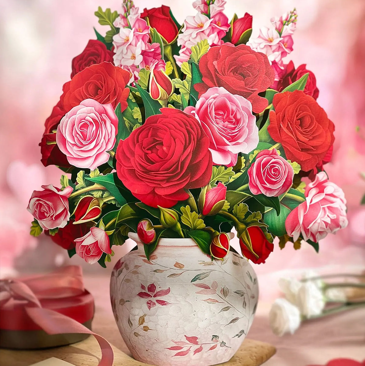 Paper Bouquet: Blooming Roses