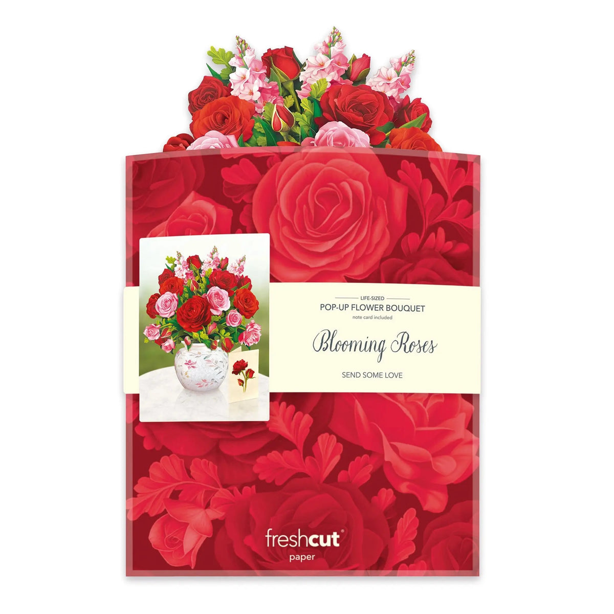 Paper Bouquet: Blooming Roses