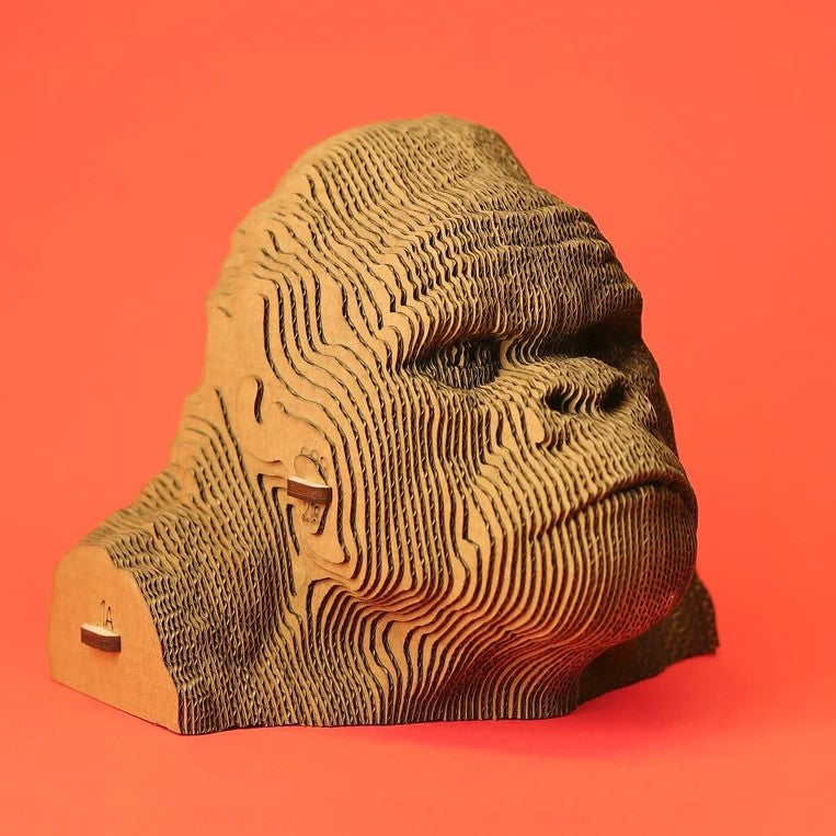 Gorilla Cartonic 3D Cardboard Puzzle