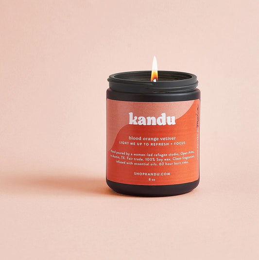 Blood Orange Vetiver 8oz Candle