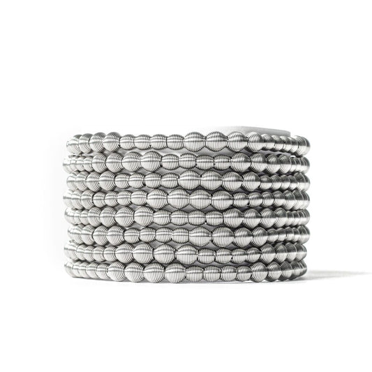 Chapelet Stainless Steel Bracelet (Set of 8)