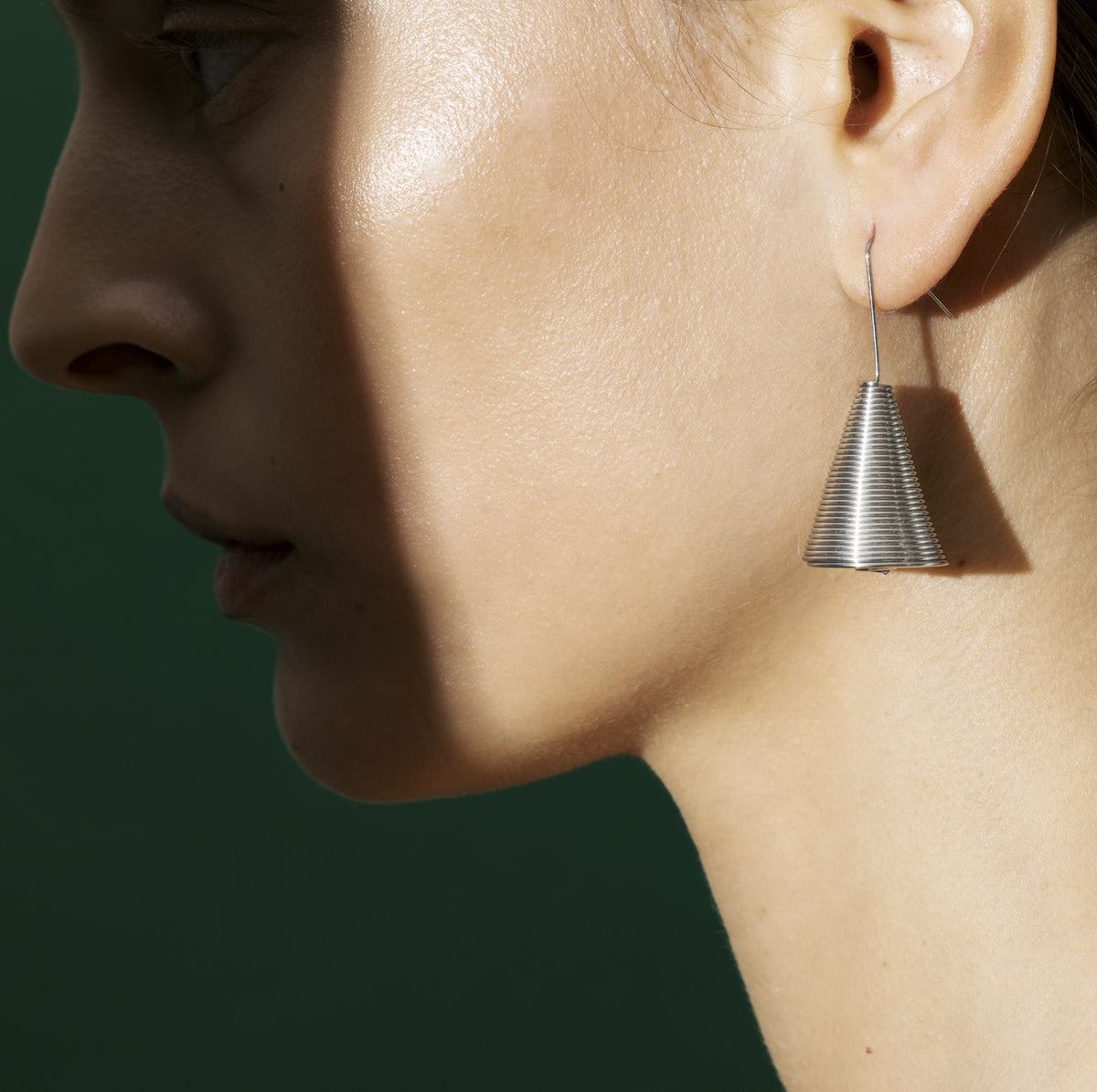 Cone Stainless Steel Earrings