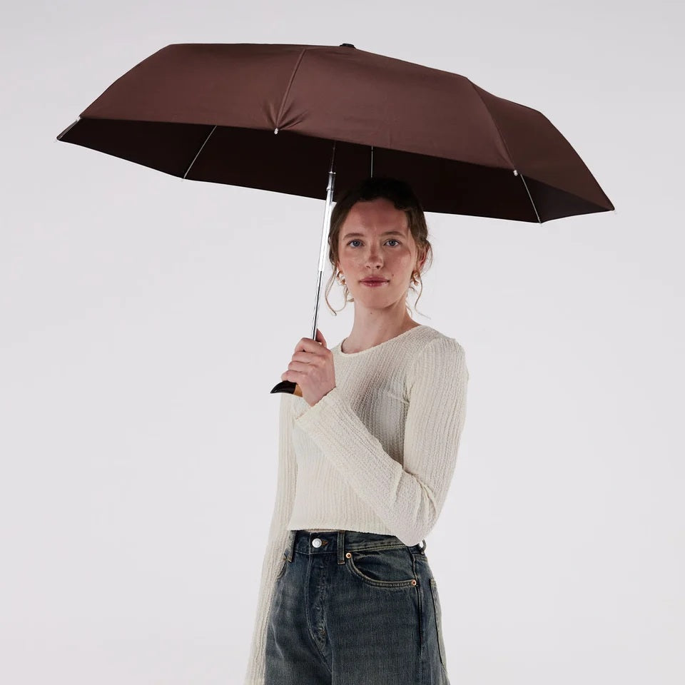 Espresso Compact Duck Umbrella