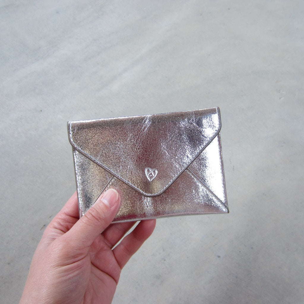 Eva Mini Envelope: Silver
