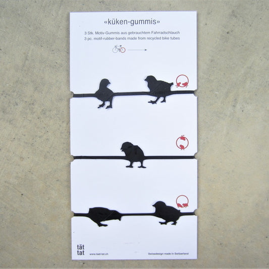 Bicycle Tube Rubber Bands: Baby Chicks