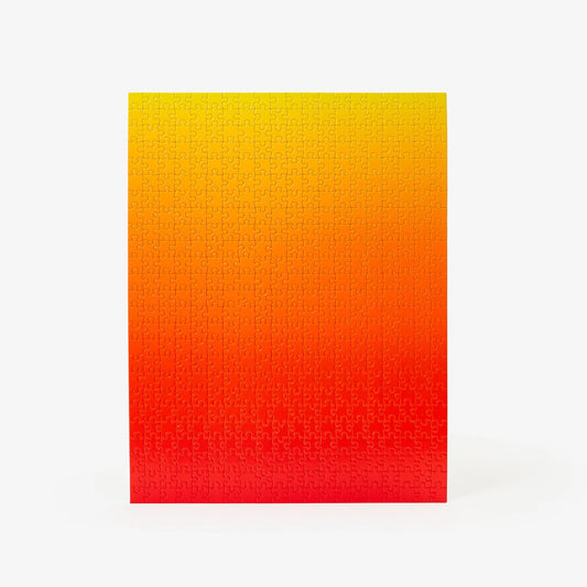 Jigsaw Puzzle: Gradient Red and Yellow - 500 Piece