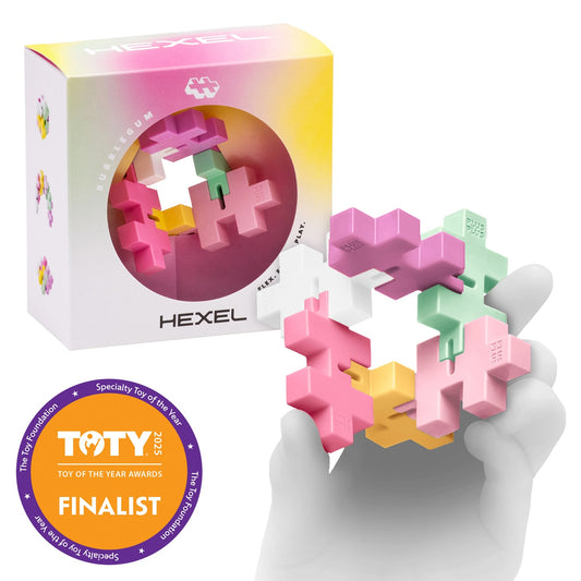 HEXEL Fidget Toy: Bubblegum