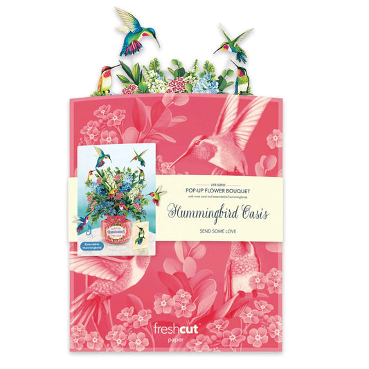 Paper Bouquet: Hummingbird Oasis