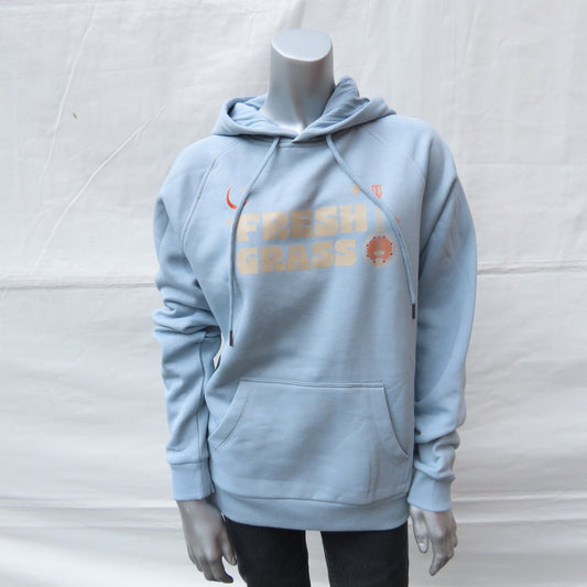FreshGrass Hoodie: Light Blue with Banjo