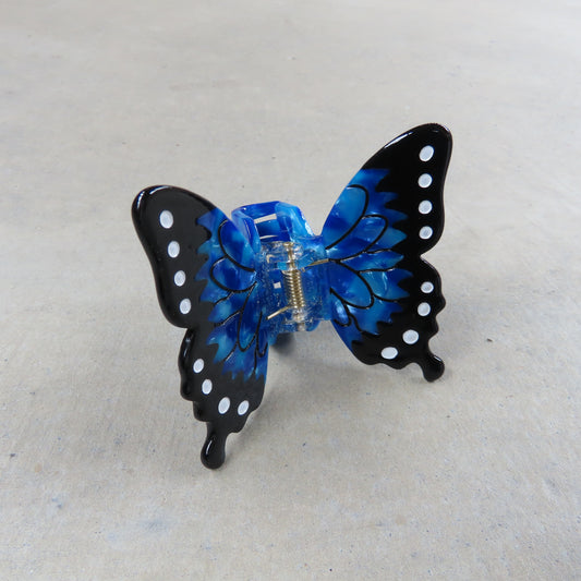 Blue Morpho Butterfly Hair Claw