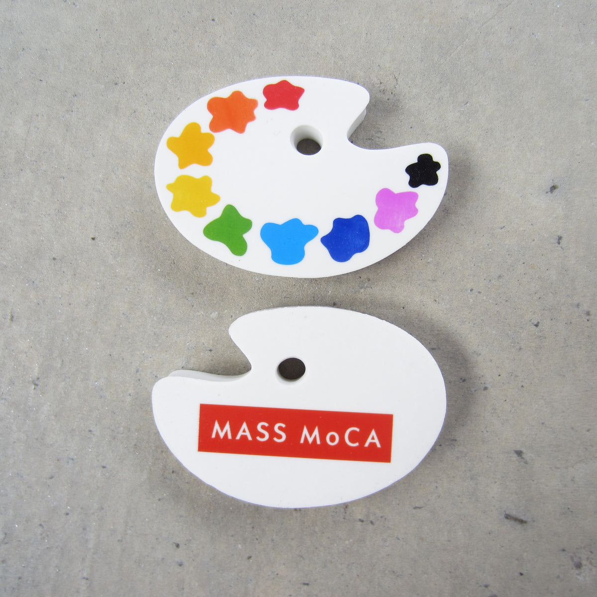 MASS MoCA Paint Palette Eraser