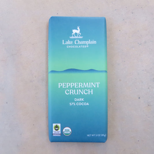 Chocolate Bar: Dark Chocolate Peppermint Crunch
