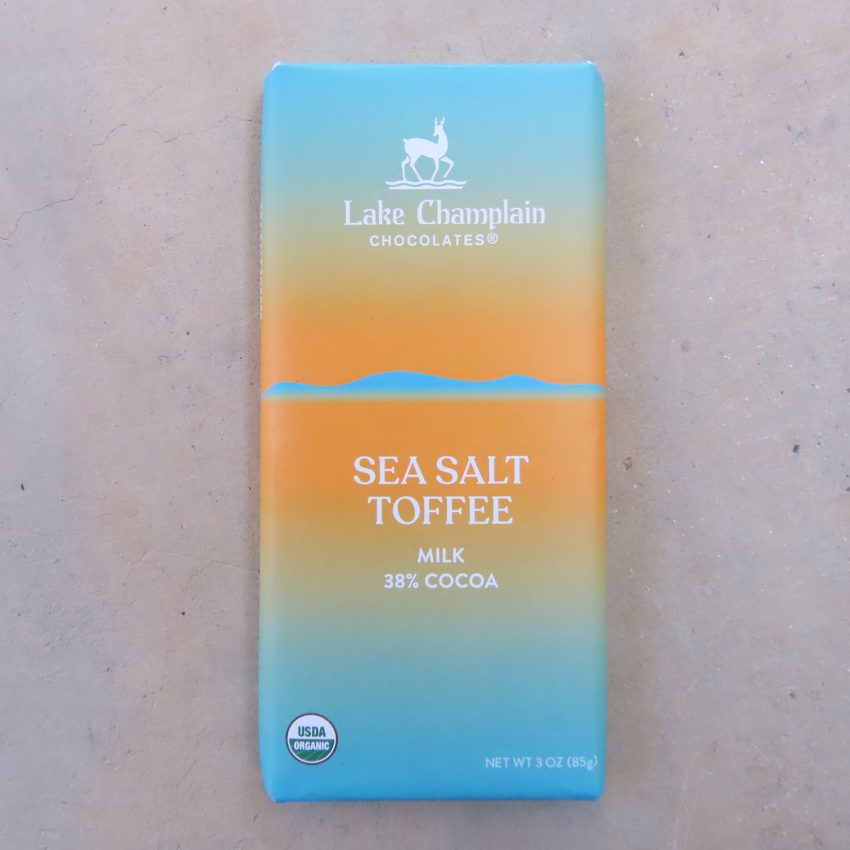 Chocolate Bar: Milk Chocolate Sea Salt Toffee