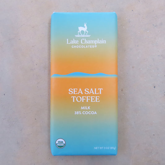 Chocolate Bar: Milk Chocolate Sea Salt Toffee